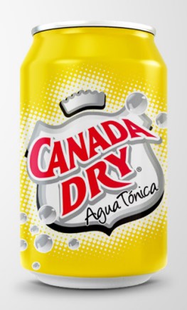 Canada Dry Agua Tonica Lata 350ml